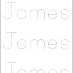 Name Tracing With Dotted Lines TracingLettersWorksheets