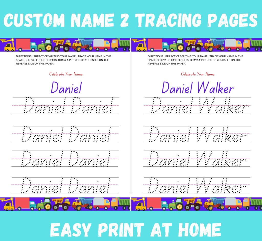 Name Tracing Worksheet Walker Nametracing Worksheets