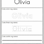 Name Tracing Worksheets For Preschool Editable For The Whole Class In