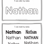 Nathan Name Printables For Handwriting Practice A To Z Teacher
