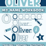 Oliver My Name Workbook Learn To Write Your Name Preschool