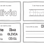 Olivia Name Printables For Handwriting Practice A To Z Teacher