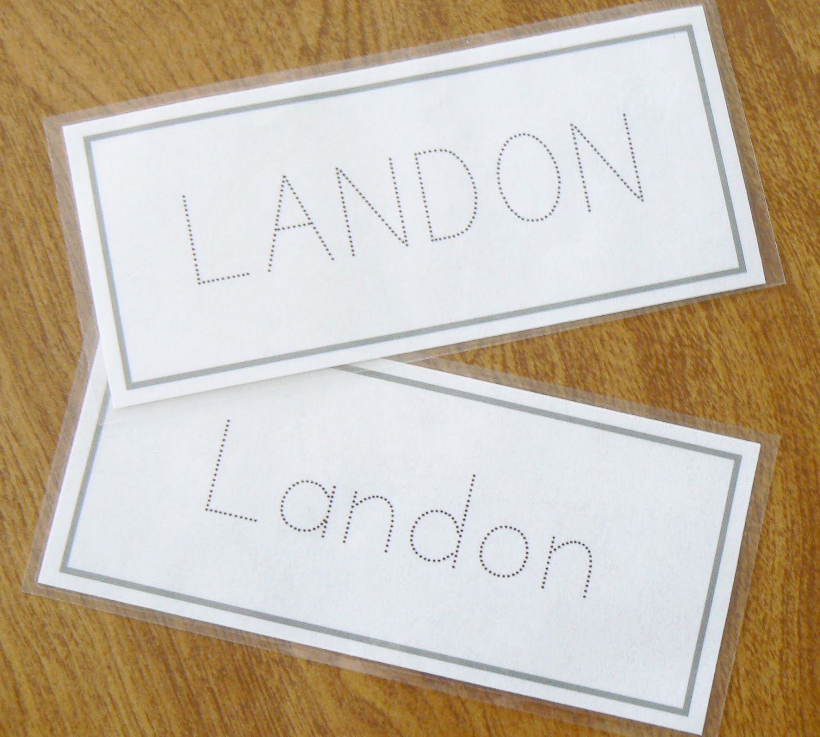 Ourhomecreations 6 Activities To Help Your Child Recognition Their Name