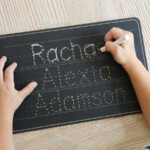 Personalized Name Trace Chalkboard 2712 Designs