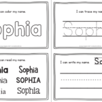 Sophia Name Printables For Handwriting Practice A To Z Teacher