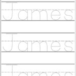 Trace A Name Worksheets