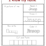Tracing Name Worksheet A Fun Exercise For Kids To Learn How To Write