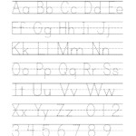 Tracing Worksheets Alphabet