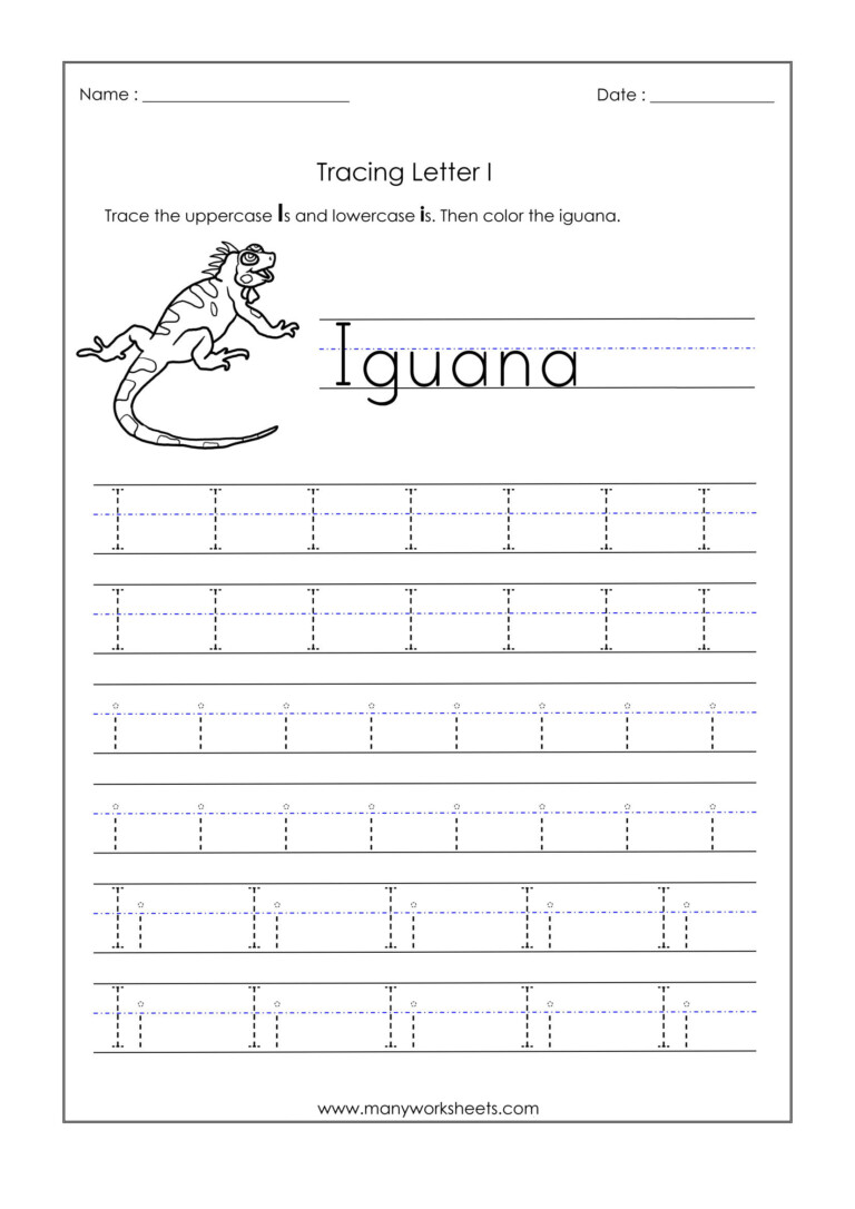 Upper And Lower Case Letters My Name Is Tracing Worksheet Dot To Dot ...