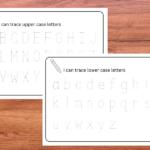 Upper And Lower Case Letters Tracing Teaching Resources
