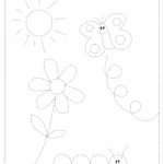 Worksheet Tracing Lamb Spring Lookbook Education