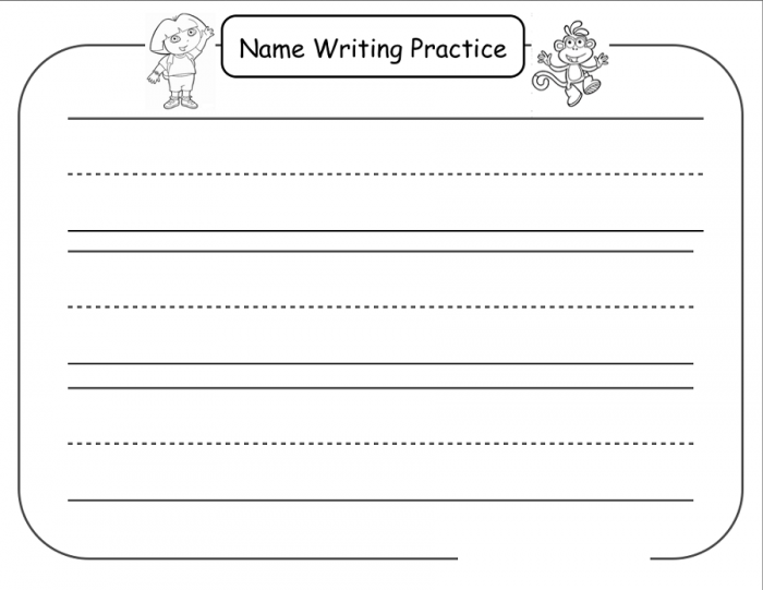 Write Your Name Worksheets 99Worksheets